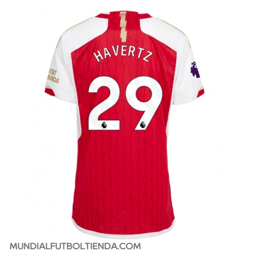 Camiseta Arsenal Kai Havertz #29 Primera Equipación Replica 2023-24 para mujer mangas cortas
